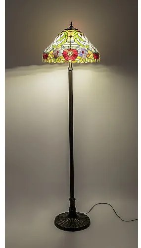 Stojaca lampa Tiffany Rabalux 8088 kolekcia Mirella Ø46*160