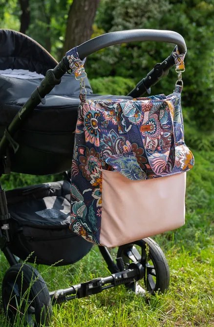 Sensillo Taška na kočík Boho Staroružová