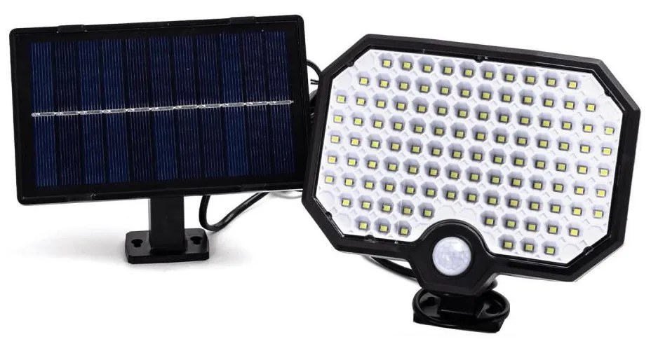 Aigostar - LED Solárne svietidlo so senzorom pohybu LED/2,4W/3,7V IP65