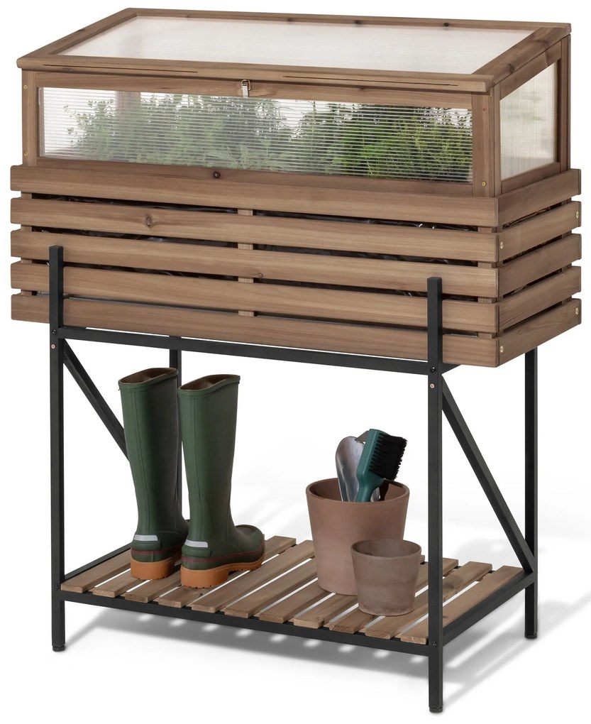 Vyvýšený záhon s nadstavcom na parenisko »Elin«