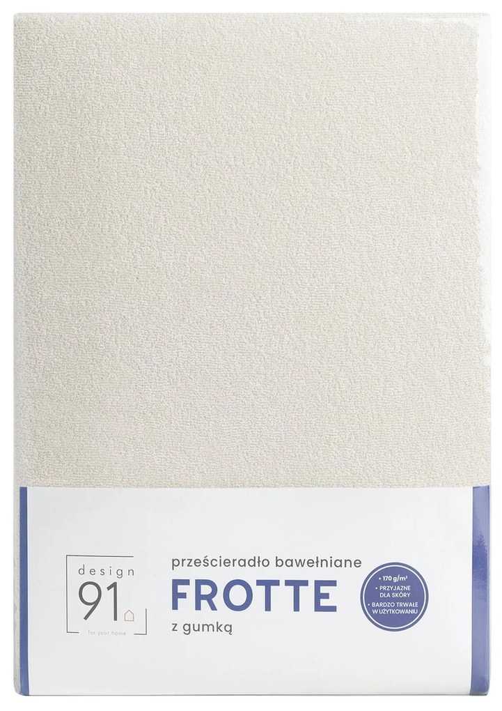 FROTÉ PRESTIERADLO 140X200 CM, VÝŠKA 20 CM BÉŽOVÉ