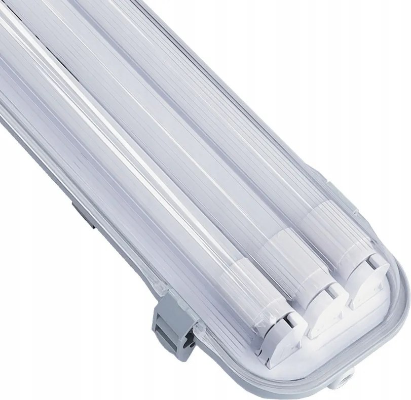 SADA Hermetická LED lampa 120cm 54W 5400lm 6000K + 3x Prémiové LED trubice