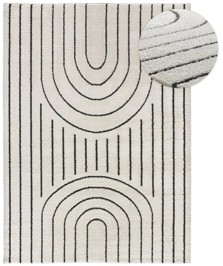 Krémovobiely koberec 120x170 cm Blanche – Universal