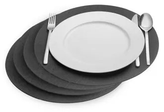 Westmark Prestieranie COZY, pr. 35 cm, súprava 4 ks, antracit