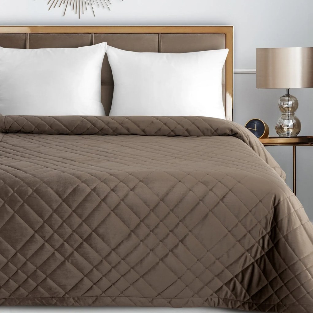 PREHOZ NA POSTEĽ RIA6 170X210 CM HNEDÝ