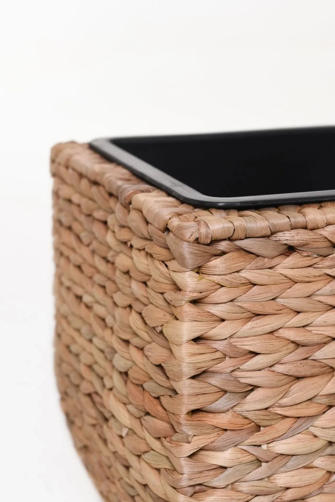 Kvetináč ASIA, vodný hyacint, výška 30 cm, natur