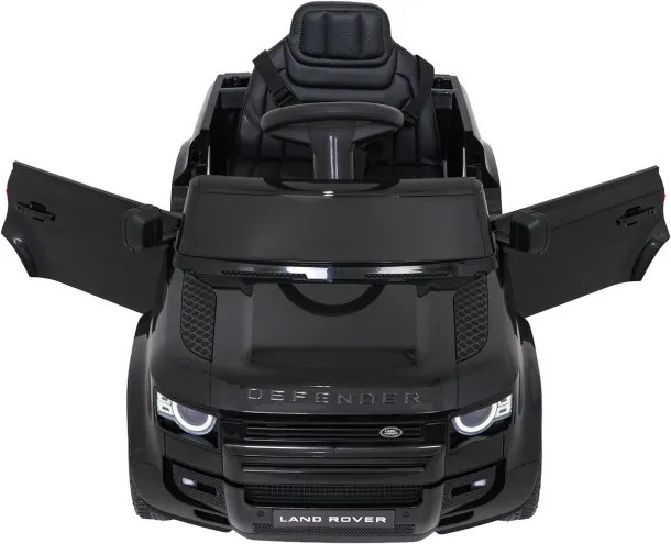 Elektrické autíčko Land Rover Defender čierne