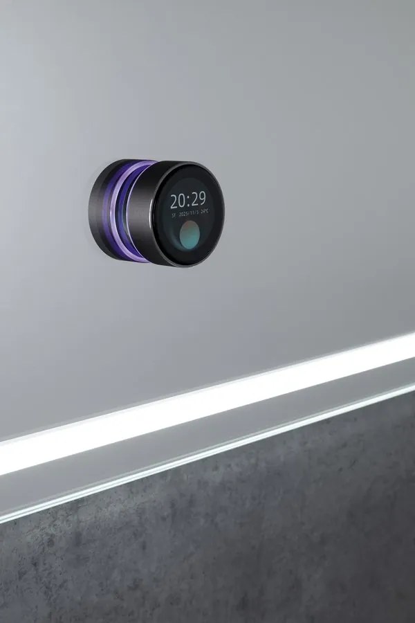 Sapho Sapho, GEMINI zrkadlo s LED osvetlením 100x70cm, chytré funkcie, GM100K