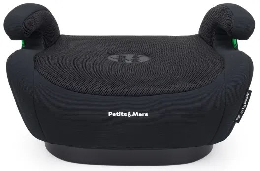 PETITE&MARS - Podsedák do auta OPTIMUS PRO i-Size 125-150 cm (22-36 kg) čierna