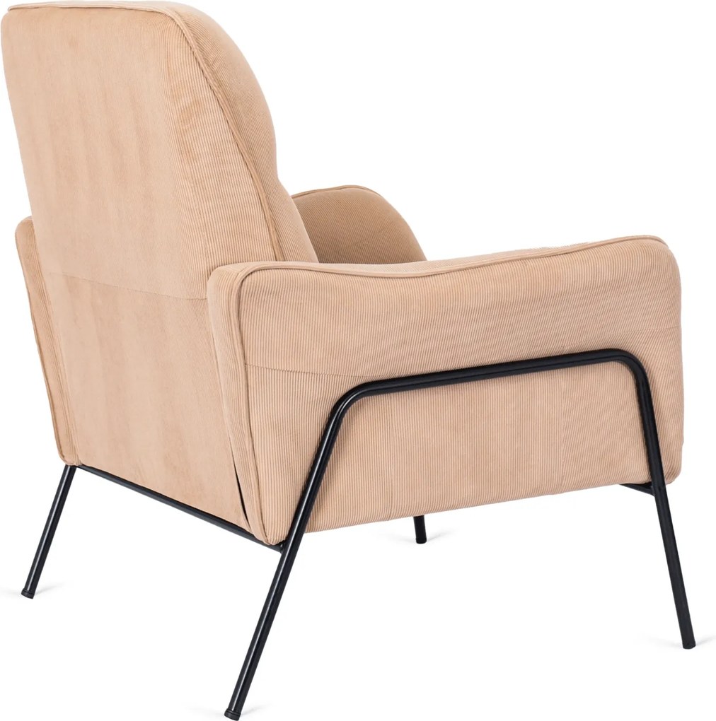 PROXIMA.store - Dizajnové kreslo ALBERTO FARBA: béžová