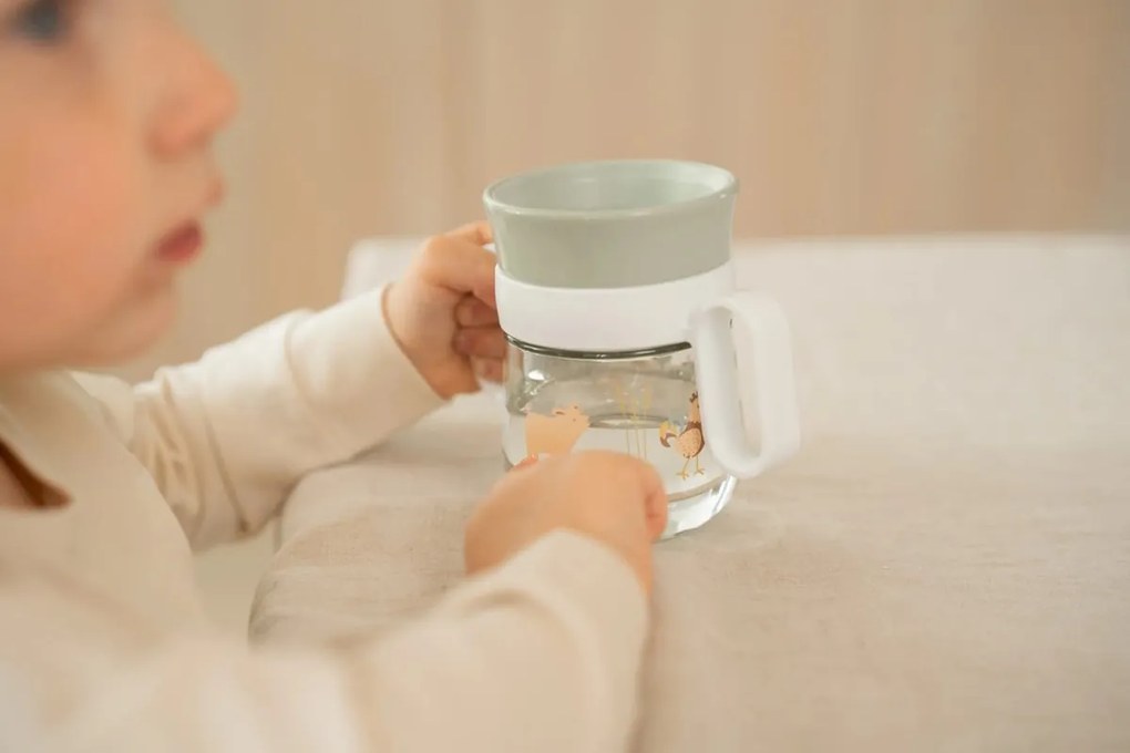 Hrnček trénovací 360 ° 200 ml 6m + Farma