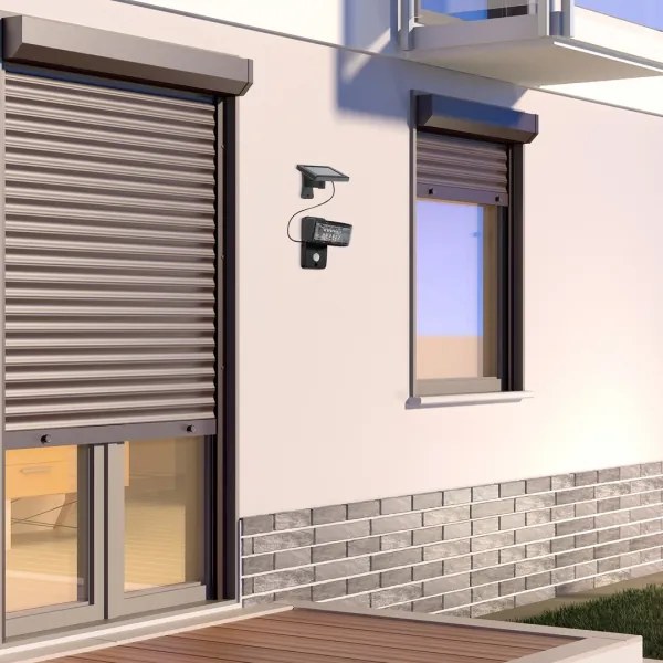 Rabalux 77019 - LED Solárne svietidlo so senzorom VALPOVO LED/2,4W/3,7V IP44