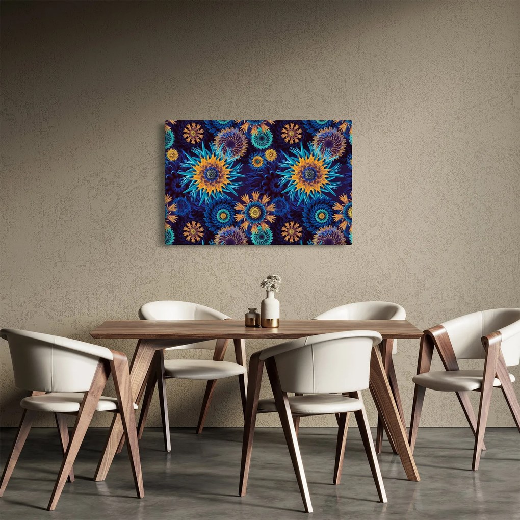 Obraz - 3D kvety (90x60 cm)