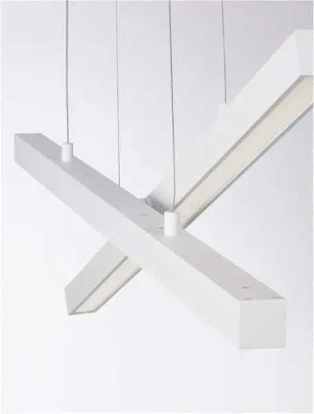 LED luster X-Line 100 biele