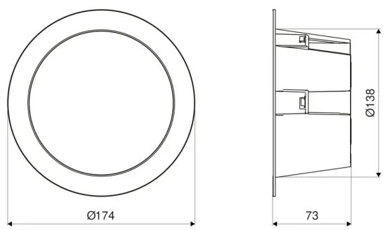Steinel 084998 - LED Pod. sviet. so senzorom LED/10,8W/230V 3000/4000/5700K