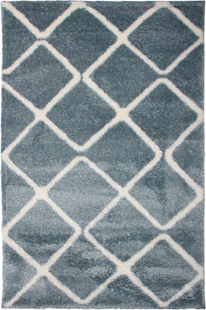 Koberec Boho 613 BLUE/CREAM rozmery koberec: 120x170 cm