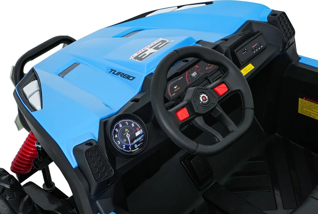 Ramiz Elektrická bugina TURBO 23 pre deti modrá