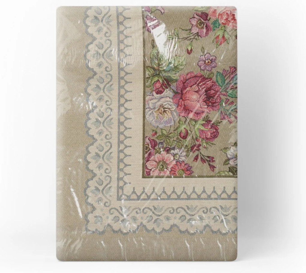 GOBELÍNOVÝ OBRUS OLI 100X100 VZOROVANÝ