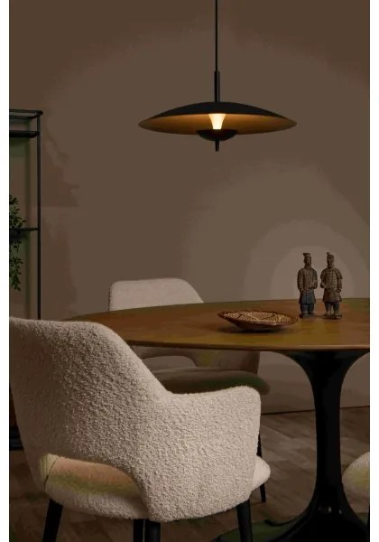 Lucide 30461/09/30 - LED Stmievateľný luster na lanku VULCAN LED/9W/230V čierna