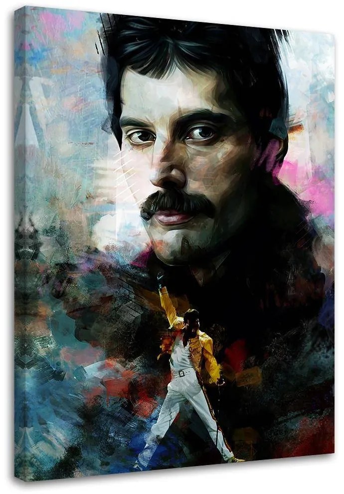 Gario Obraz na plátne Freddie Mercury Bohemian Rhapsody - Dmitry Belov Rozmery: 60 x 90 cm