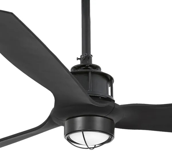 FARO 32100-10 - LED Stropný ventilátor JUST FAN LED/17W/230V čierna + DO