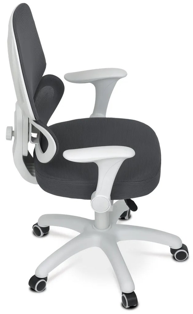 Autronic KA-K1063 GREY Kancelárska stolička, sivá