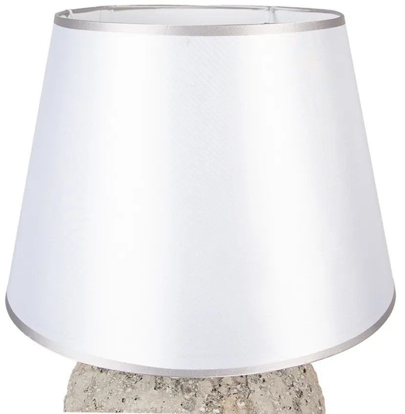 Terakotová country stolná lampa Ø35*59