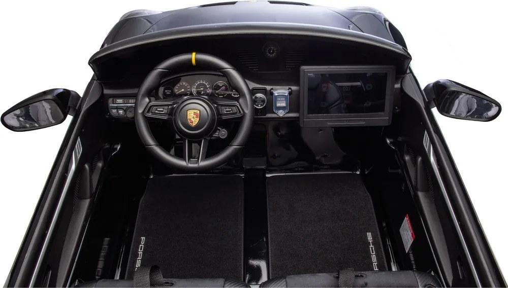 LEAN CARS Elektrické autíčko Porsche GT3 DK-P911 čierne lakované