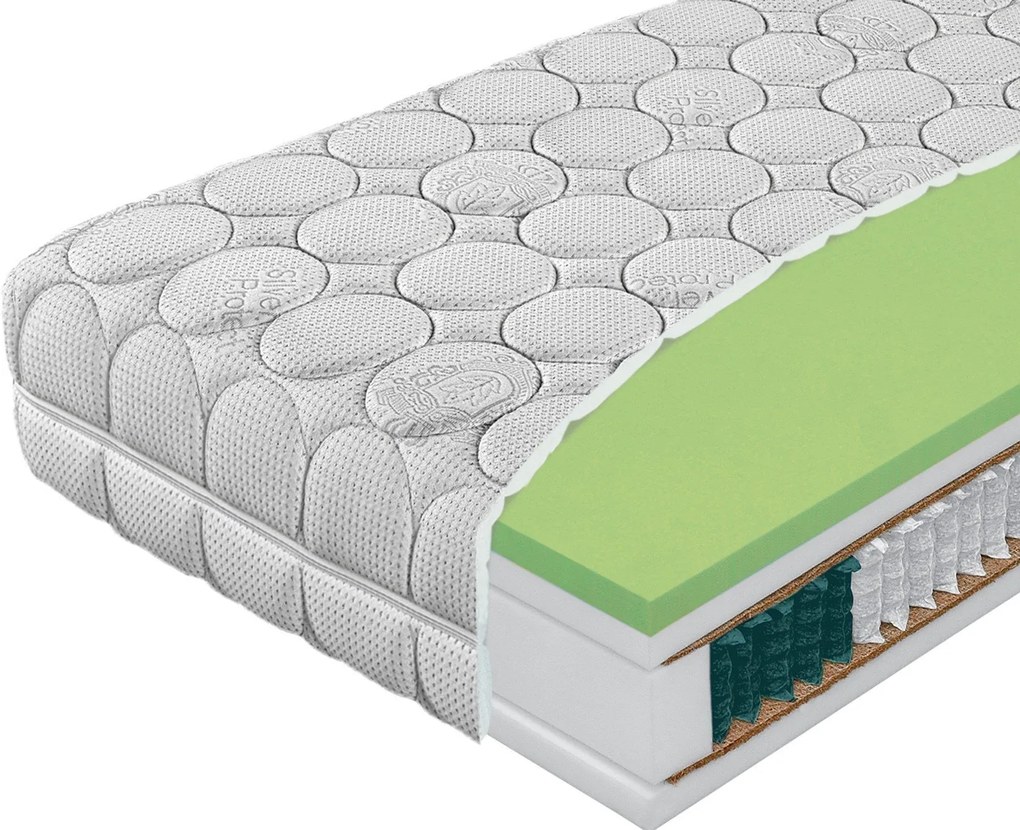 Materasso Taštičkový matrac Diplomat Rozmer: 80 x 200 cm