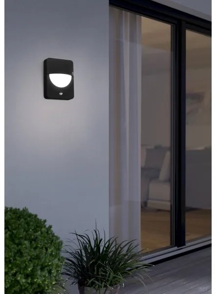 Eglo 98705 - Vonkajšie svietidlo so senzorom SALVANESCO 1xE27/28W/230V IP44