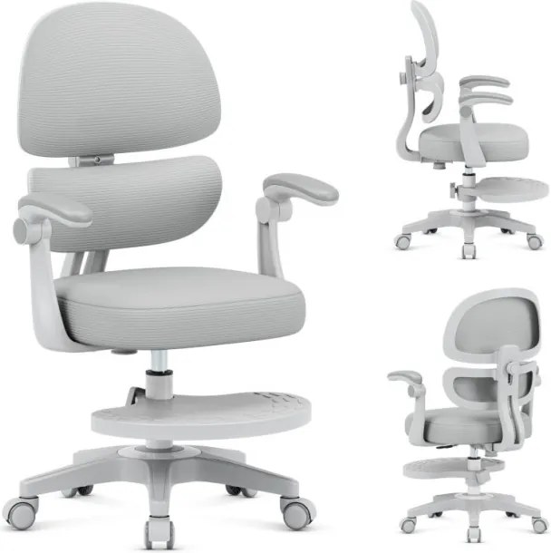 Detská otočná stolička Mark Adler Junior 4.4 Grey