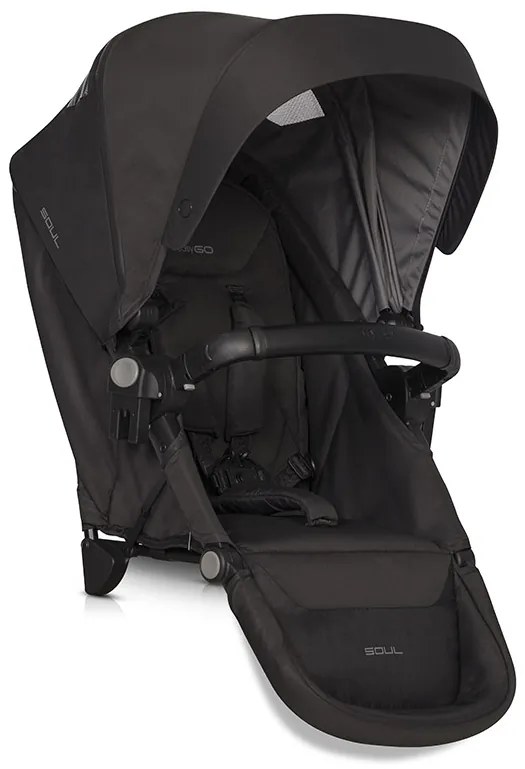 Hlboký kočík 1v1 EasyGo Soul Basalt