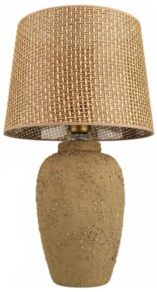 Stolná lampa RAMZES 1xE27/40W/230V hnedá