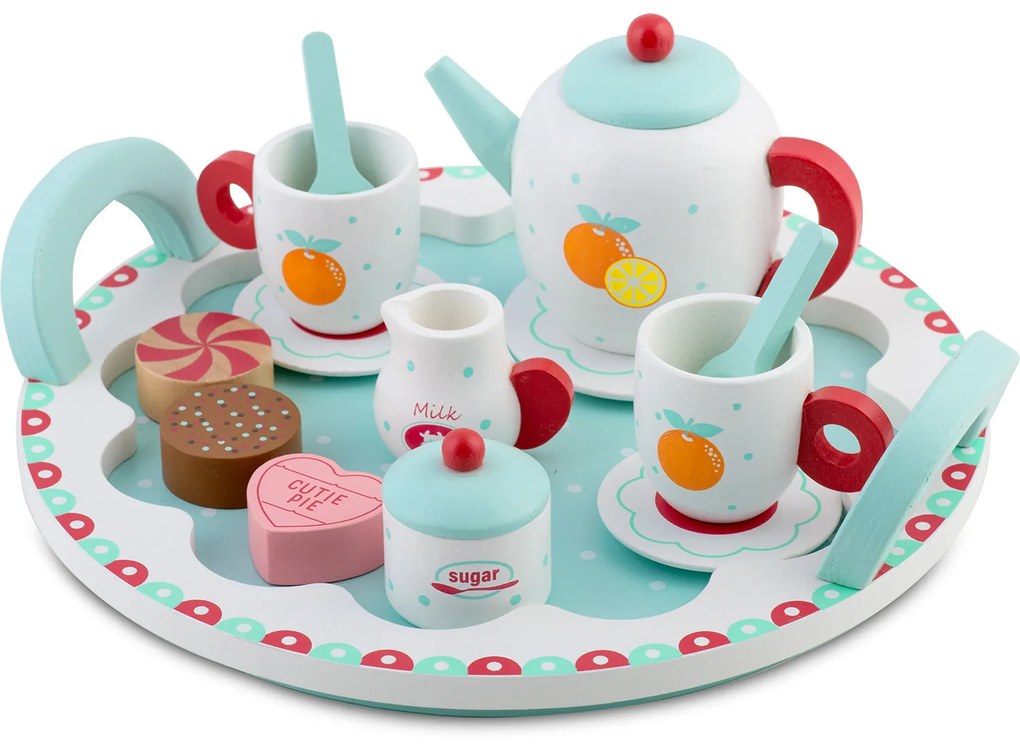 Drevená hračka čajová súprava RK-869 Ricokids