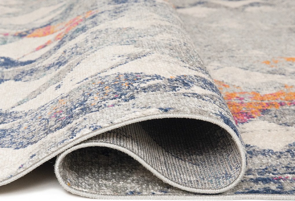 TA Koberec A021A SIVÁ/BIELA DENVER FAA Rozmer: 80x150 cm