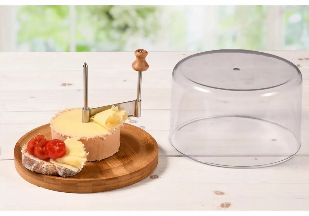 Kesper 58621 Krájač na syr Tete de Moine s vekom, pr. 22 cm