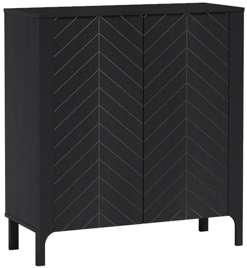 Komoda Malumi M2 čierna