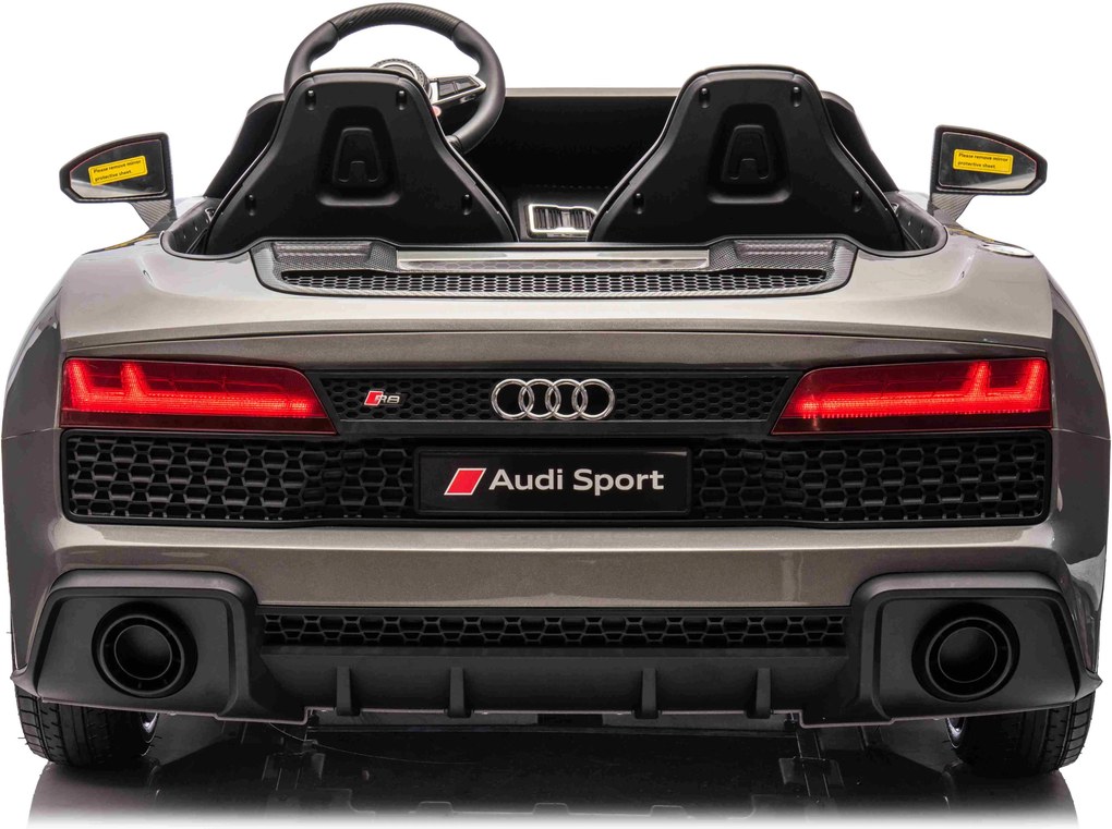 Ramiz Detské autíčko Audi Spyder R8 LIFT sivé