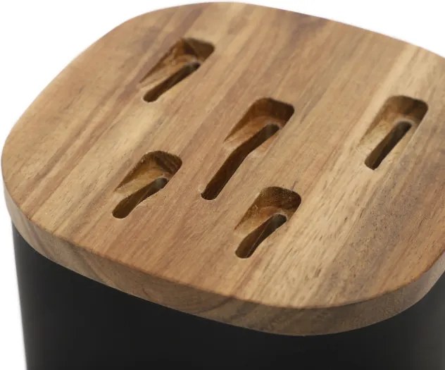 Sada piatich nožov SKAT čierna AW22 834887