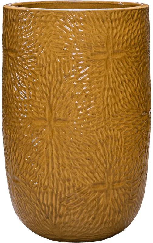 Kvetináč Marly Vase žltý 47x70 cm