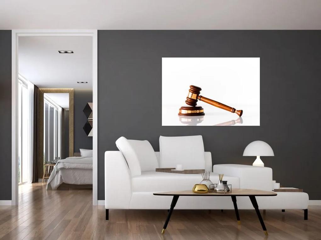 Moderný obraz - sudca, advokát