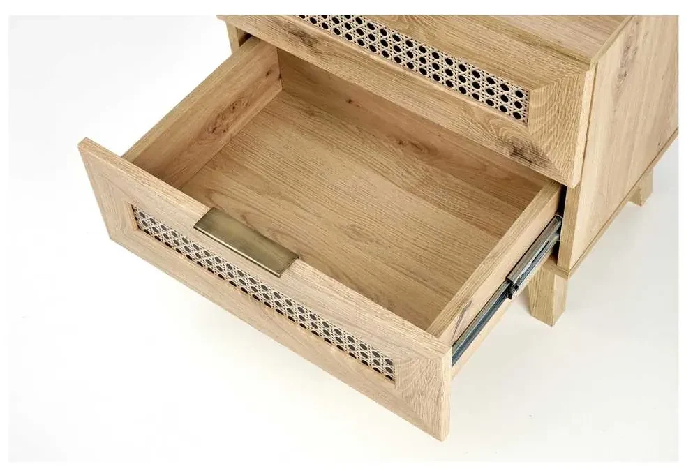 Nočný stolík Rustico, dub artisan