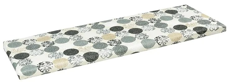 Bellatex Sedák na lavicu hladký Guľa, 40 x 140 cm