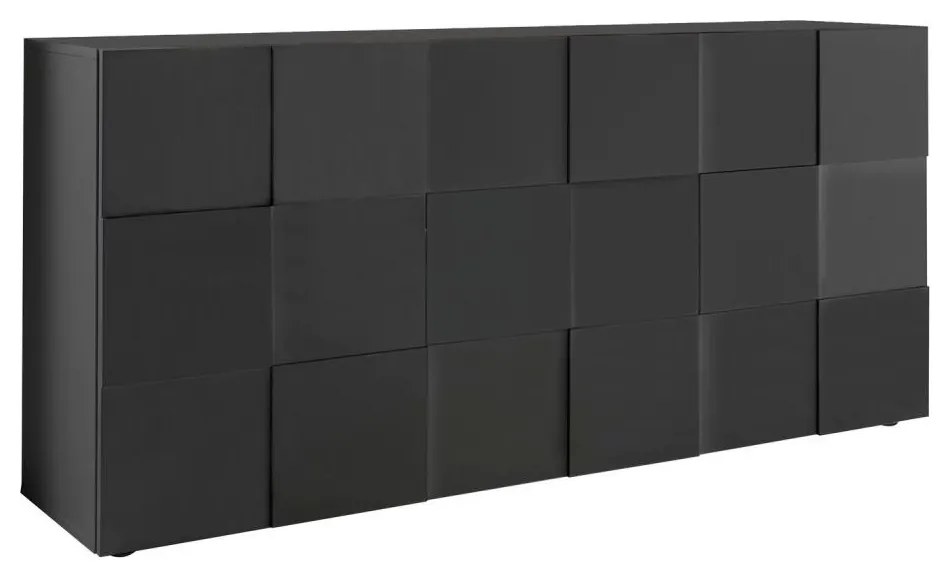 Komoda SERIAN v antracitovom prevedení