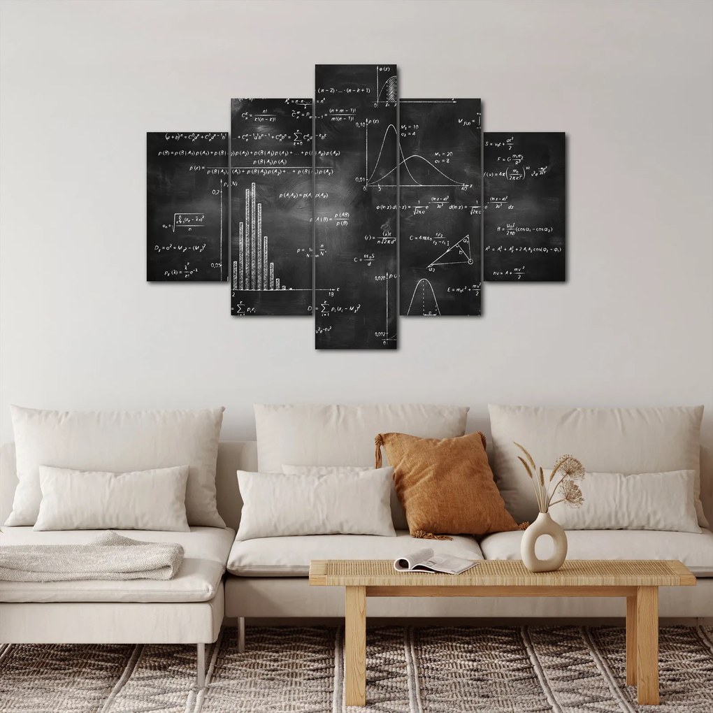 Obraz - Láska k číslam (150x105 cm)