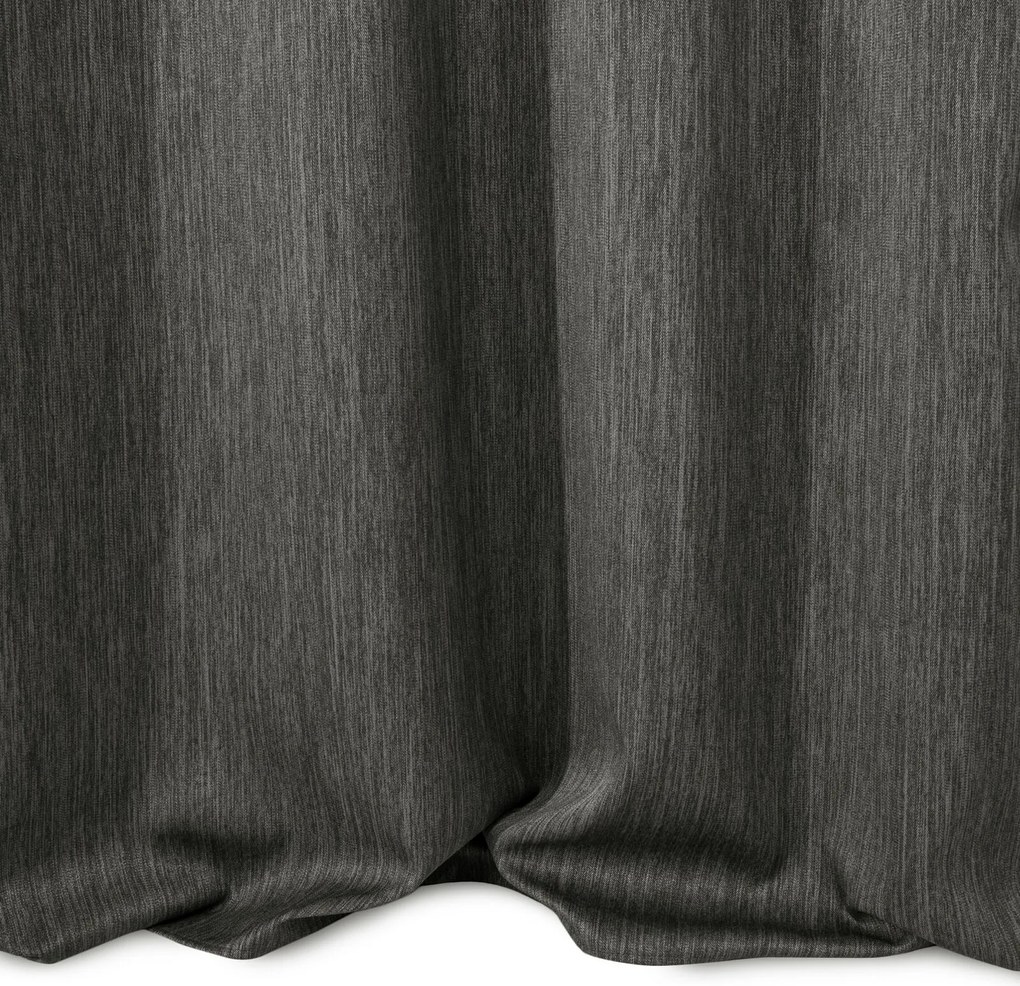 ZATEMŇOVACÍ ZÁVES NA KRÚŽKOCH ROSSIE 135X250 CM GRAFITOVÁ