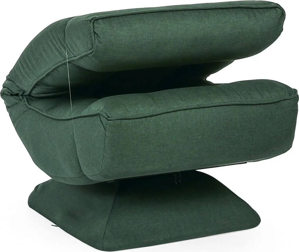 Látkové kreslo ZENFLEX, zelená