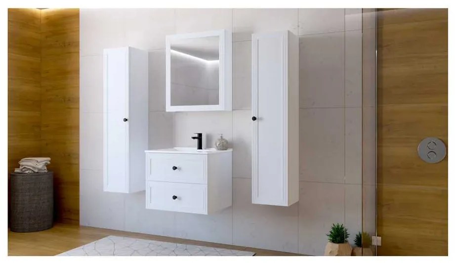 Skrinka pod umývadlo Bondi 60 cm, biela