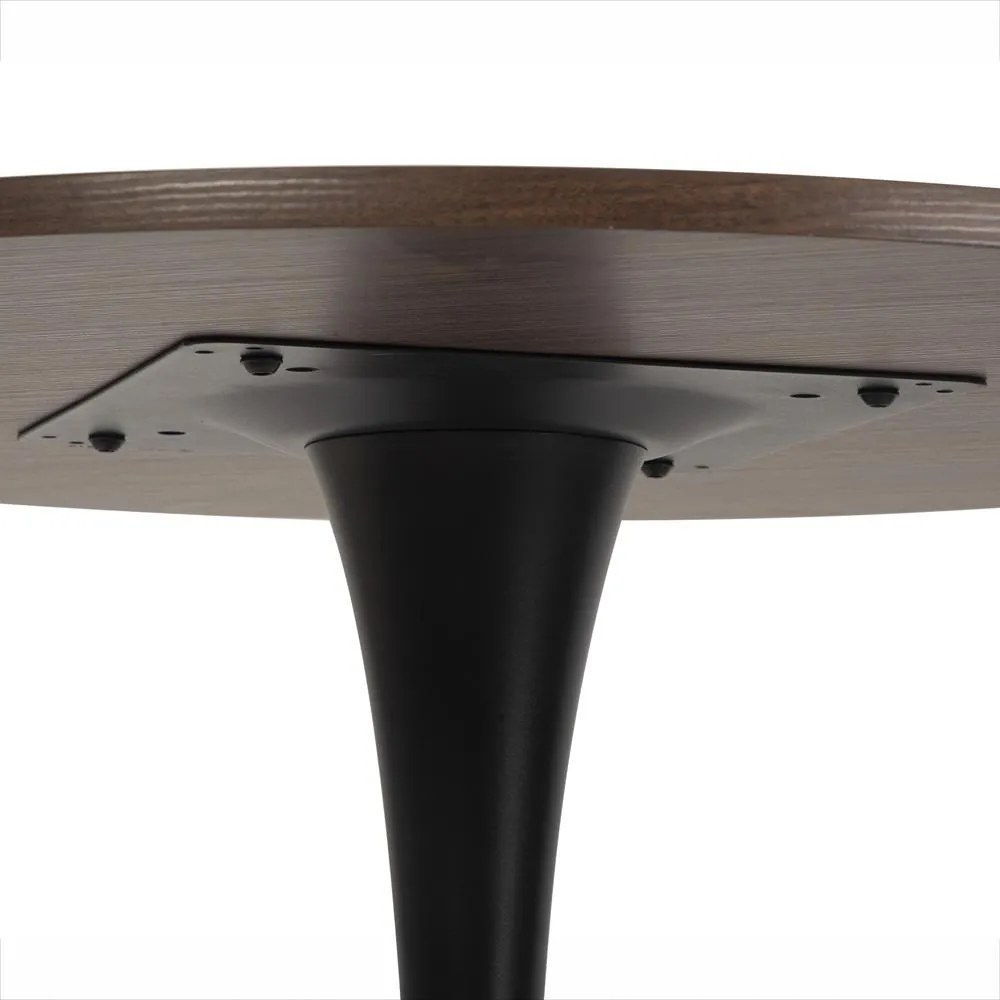 Jedálenský stôl AVENBERG RONDO Ø120 hnedý