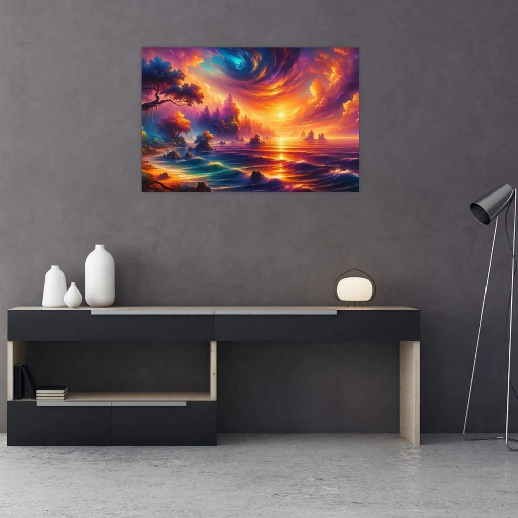 Obraz - Magický svet (90x60 cm)